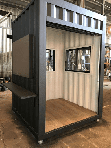 10ft container small art studio