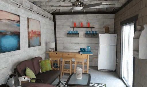 20ft shipping container she shed