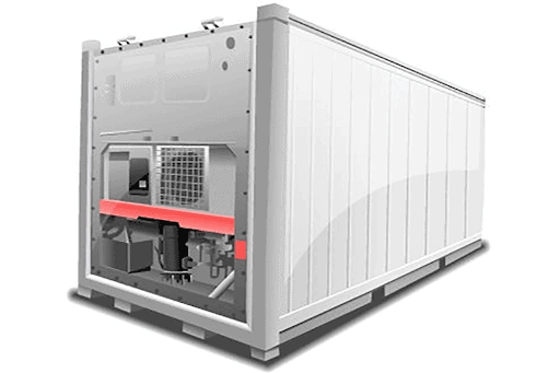 refrigerated container