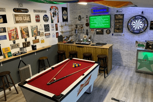20ft shipping container man cave
