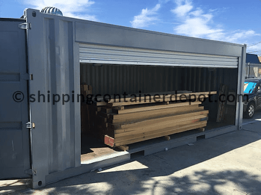 40ft shipping container shed ideas large storage space