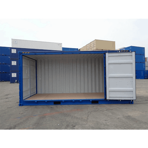 open side shipping container