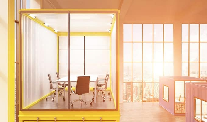 20ft Container Office in Los Angeles