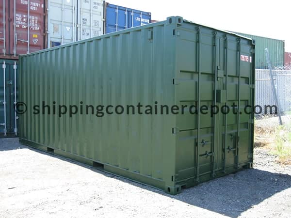Used 20ft container with new exterior paint