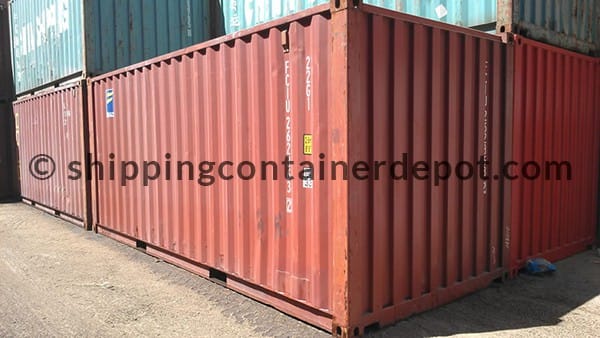 Used WWT-certified 20ft ISO container