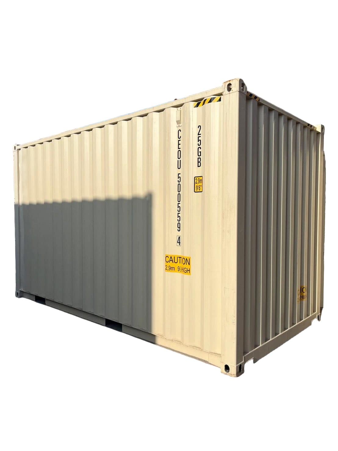 New one-trip 20ft high cube shipping container