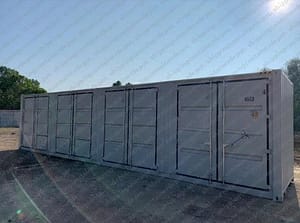 40 Ft Sidee Door Shipping Container At Shipping Container Depot
