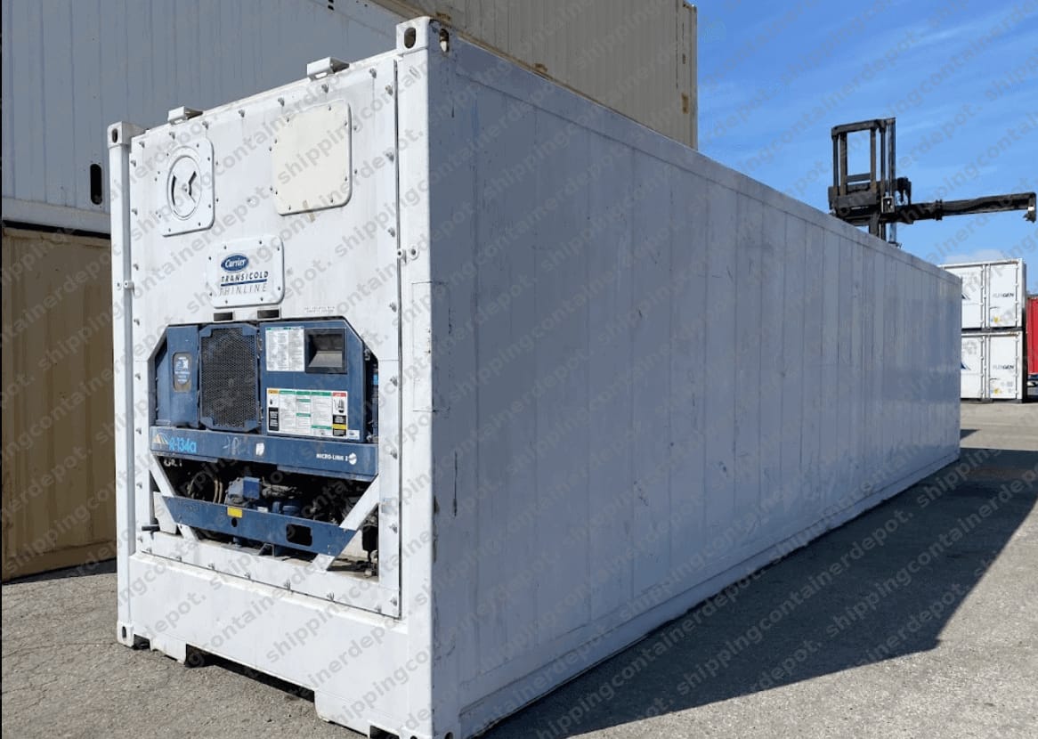 New 40ft Refrigerated Container Shipping Container Depot
