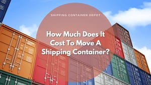 SHIPPING CONTAINER DEPOT