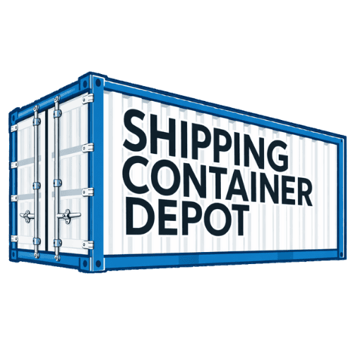 shipping container depot logo